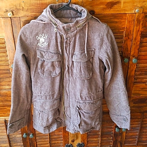 Obey Jackets & Blazers - Vintage Obey Posse Jacket Sz S